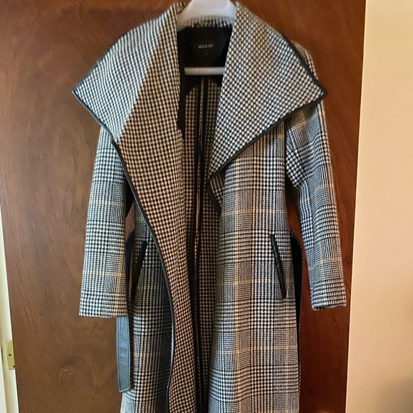 Mackage Jackets & Blazers - Mackage Black and White Houndstooth Coat great condition (rare)